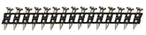 DeWALT DCN8917300 Fastener, 0.73 in L, Steel, Yellow Zinc, Full Round Head, Smooth Shank